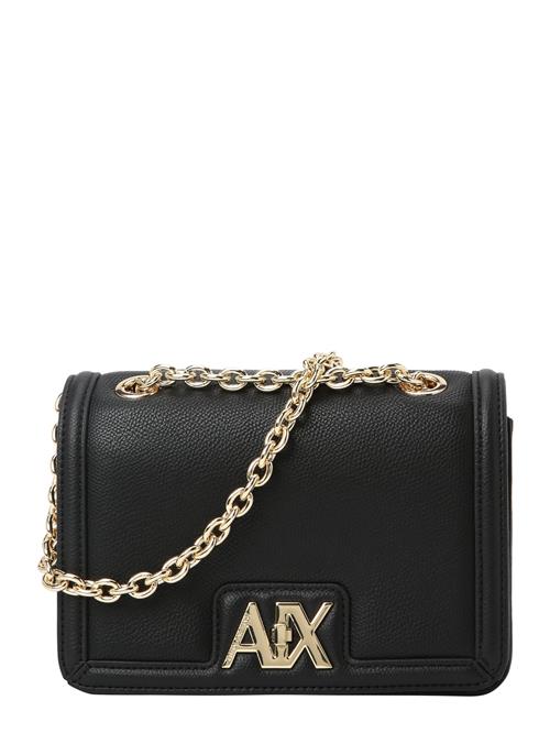 ARMANI EXCHANGE Skuldertaske  guld / sort