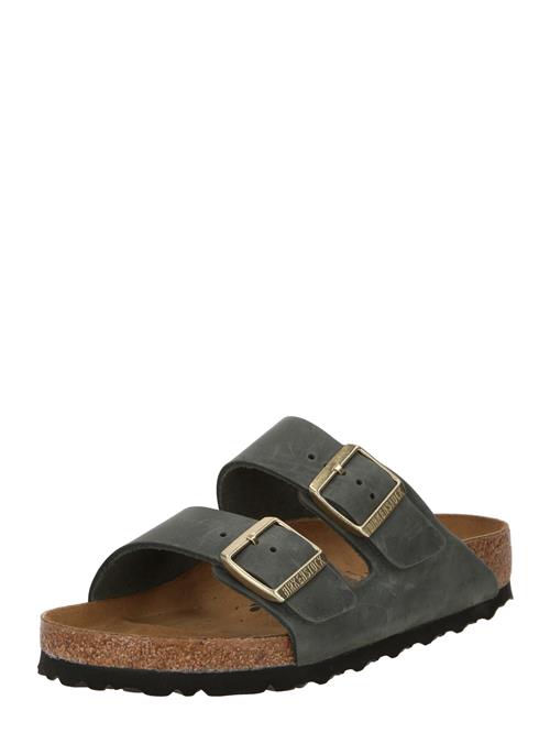 Se BIRKENSTOCK Pantoletter 'Arizona LEOI'  grøn-meleret ved About You