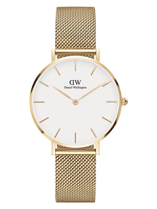 Daniel Wellington Analogt ur 'Petite'  guld / hvid