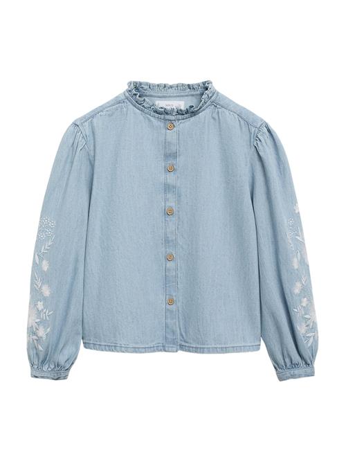 Se MANGO KIDS Bluse 'MARTA'  blue denim ved About You