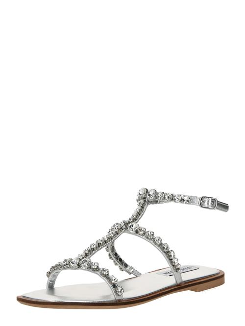 Se STEVE MADDEN Sandaler med rem 'LUCIA'  sølv / transparent ved About You