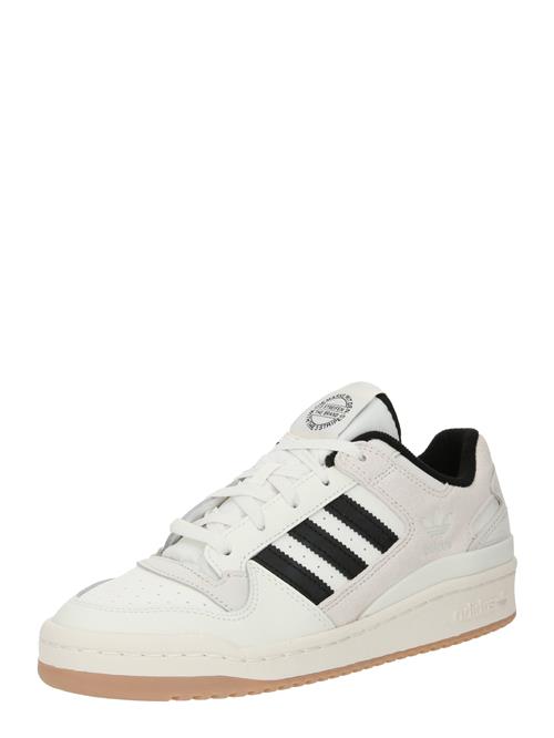 ADIDAS ORIGINALS Sneaker low 'FORUM'  creme / sort / hvid