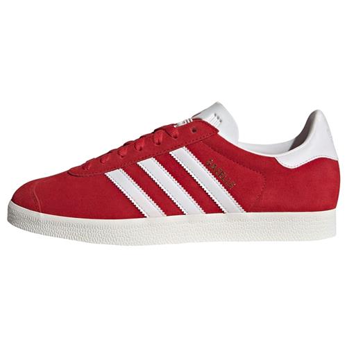 ADIDAS ORIGINALS Sneaker low 'Gazelle'  rød / hvid