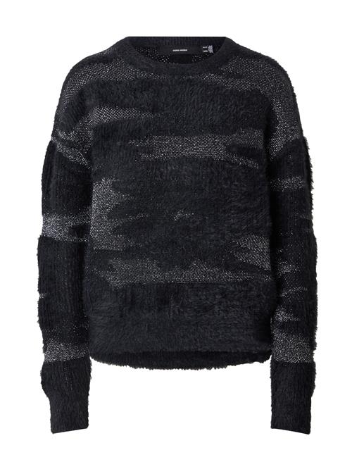 VERO MODA Pullover 'VMSADIE'  sort / sølv