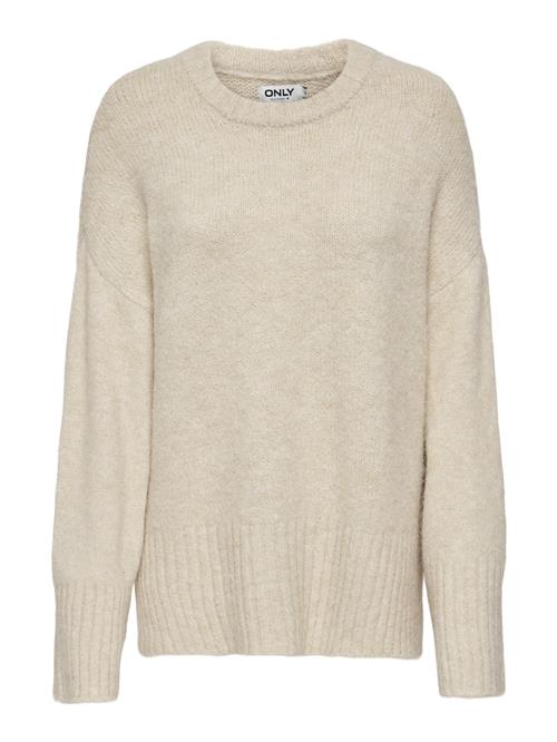 ONLY Pullover 'ONLMaggie'  beige-meleret