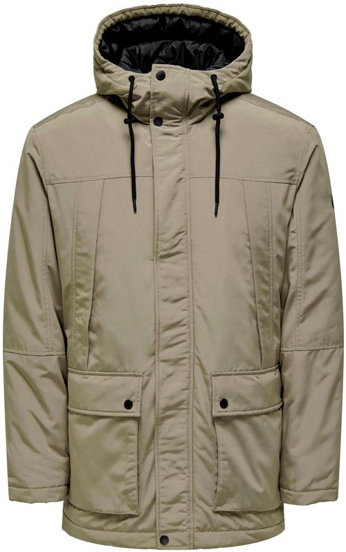 Only & Sons Vinterparka 'ONSJAYDEN'  greige