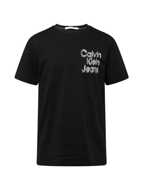 Calvin Klein Jeans Bluser & t-shirts  sort / hvid