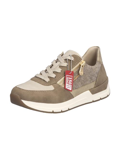 Rieker Sneaker low  beige / guld / grå / taupe