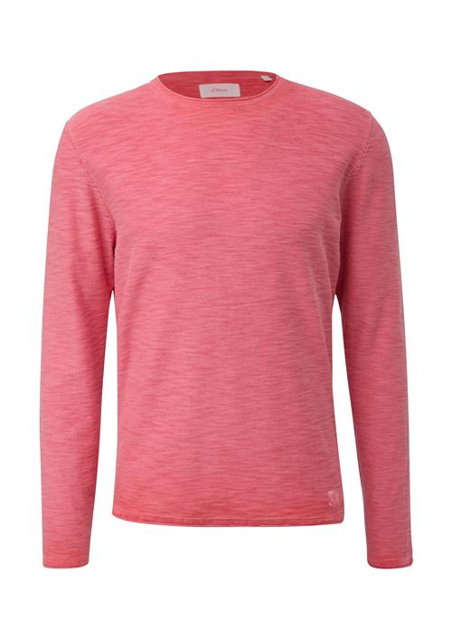 s.Oliver Pullover  pink-meleret