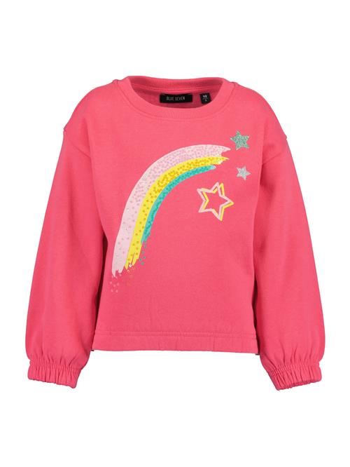 BLUE SEVEN Sweatshirt  gul / jade / pastellilla / gammelrosa