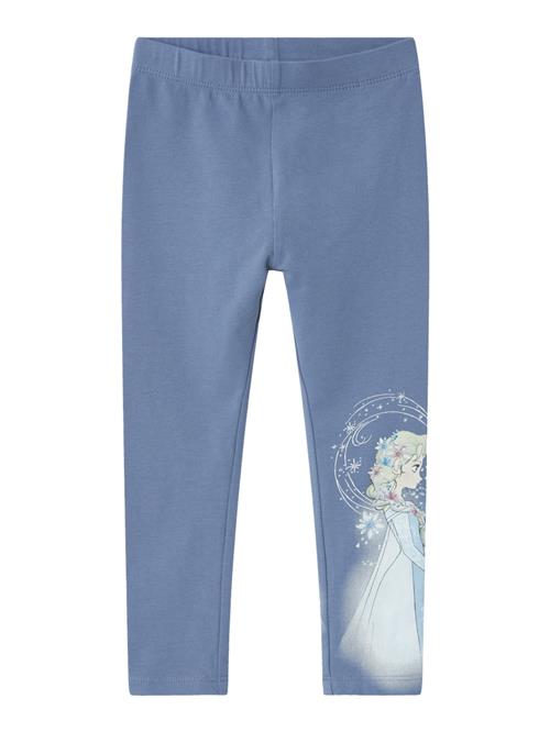 Se NAME IT Leggings 'NMFOKIRI FROZEN'  pastelblå / lyseblå / brun / hvid ved About You