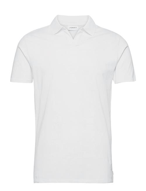 Se Lindbergh Stretch Polo Shirt S/S Lindbergh White ved Booztlet