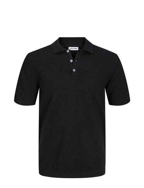 Jack & Jones Jpremil Knit Polo S/S Sn Jack & J S Black