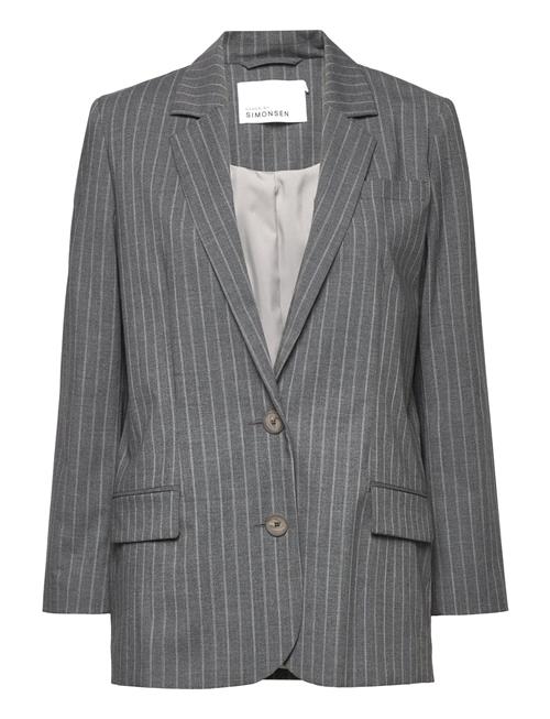 Se Karen By Simonsen Elanakb Blazer Karen By Simonsen Grey ved Booztlet