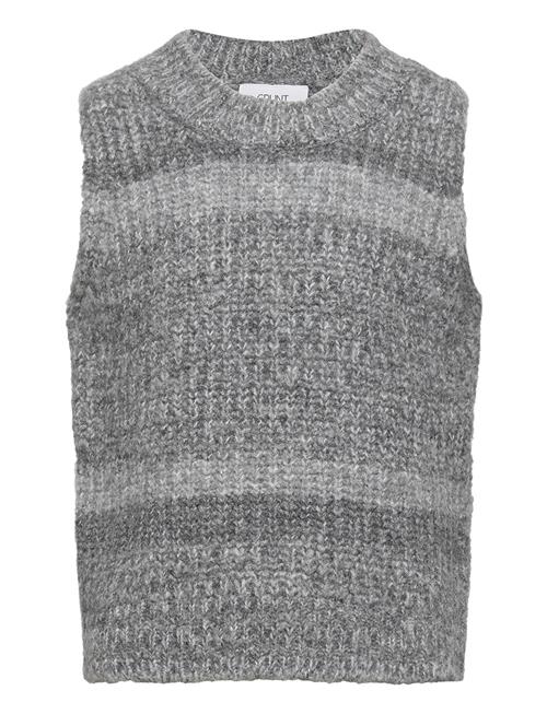 Grunt Sigrid Vest Knit Grunt Grey