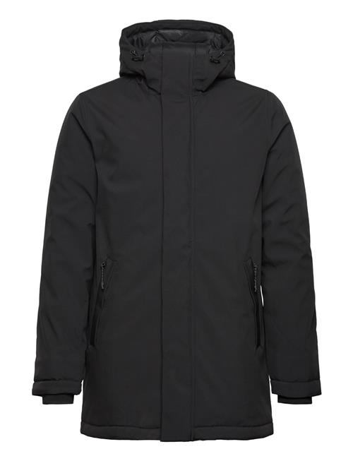 Knowledge Cotton Apparel Soft Shell Jacket Climate Shell - Knowledge Cotton Apparel Black