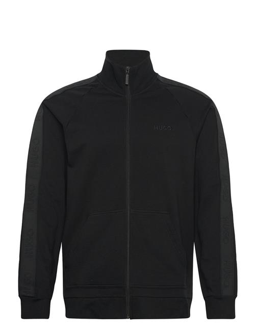 HUGO Tonal Logo Zip J HUGO Black