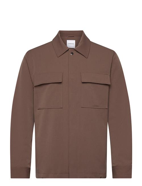 Pocket Overshirt Lindbergh Brown