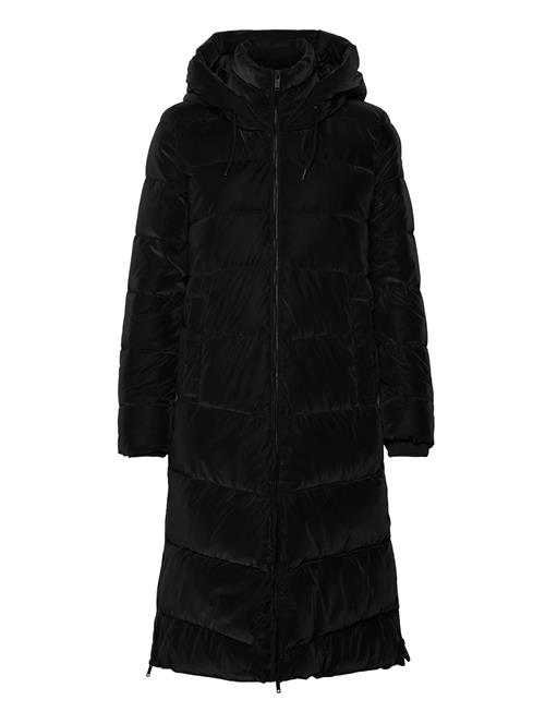 CMP Woman Long Coat - Silk Touch CMP Black