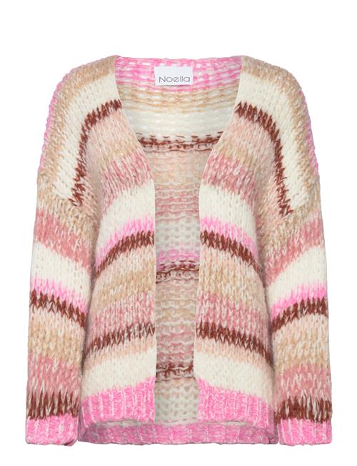 Se Noella Jolee Knit Cardigan Noella Pink ved Booztlet