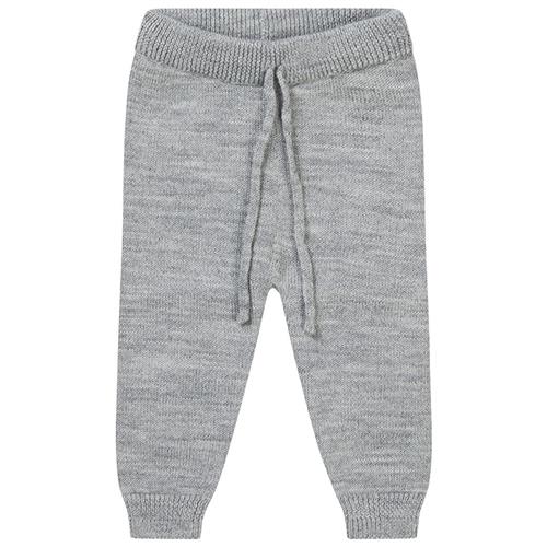Se Flöss Juno Strikkede Bukser Gråmeleret 86 cm  Grå  86 cm  Unisex ved Babyshop