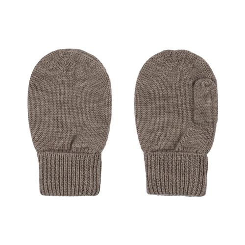 Konges Sløjd LOULI MITTENS SOFT BROWN | Brun | 5-8 years