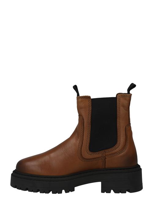 Se PAVEMENT Chelsea Boots 'Gemma'  cognac / sort ved About You