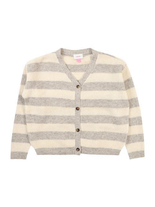 Se Vero Moda Girl Cardigan 'VMNATAHLIE'  chamois / grå ved About You