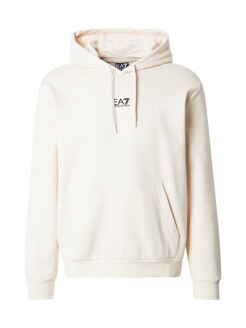 EA7 Emporio Armani Sweatshirt  beige / sort