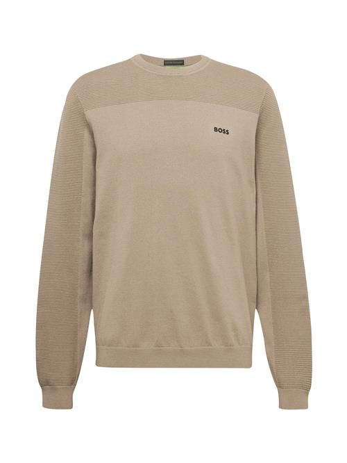 BOSS Pullover 'Momentum'  mørkebeige / sort