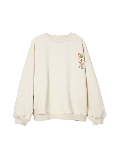 Se Desigual Sweatshirt  beige / blå / grøn / orange ved About You