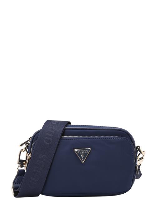 GUESS Skuldertaske 'GEMMA'  navy / guld