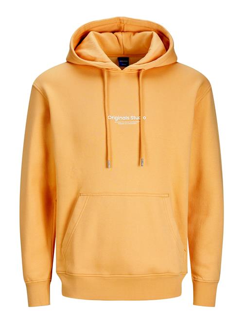 JACK & JONES Sweatshirt 'JORVESTERBRO'  honning / hvid