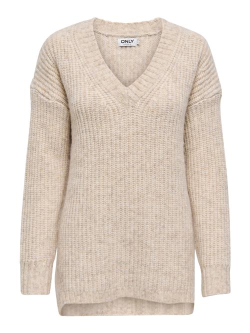 Se ONLY Pullover 'ONLIDA LIFE'  beige-meleret ved About You