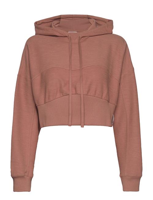 Se adidas Sportswear Lounge Terry Loop Hoodie Adidas Sportswear Pink ved Booztlet