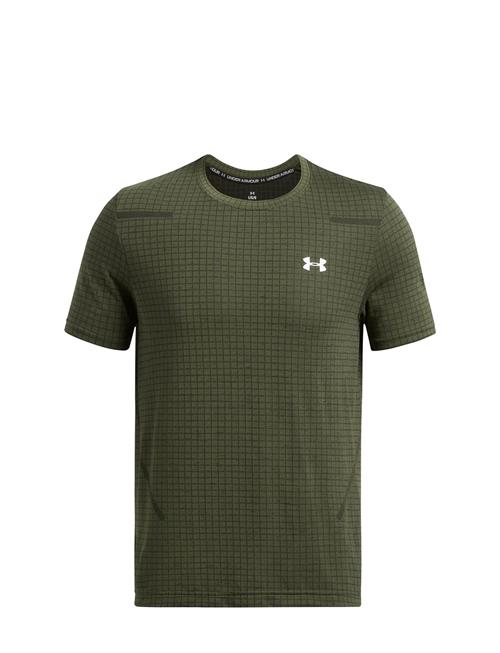 Under Armour Vanish Seamless Grid Ss Under Armour Khaki