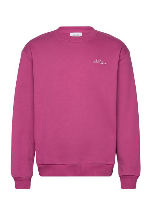 Se Les Deux Crew Sweatshirt Les Deux Pink ved Booztlet