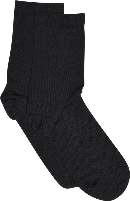 mpWoman Ankle Plain Wool/cotton Ankelstrømper Str 37/39 - Bomuld hos Magasin