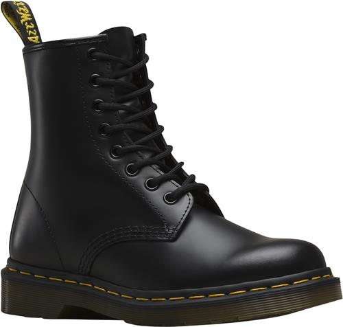 Dr. Martens 1460 Black Smooth Kvinde Black Snøresko Str 43 - hos Magasin