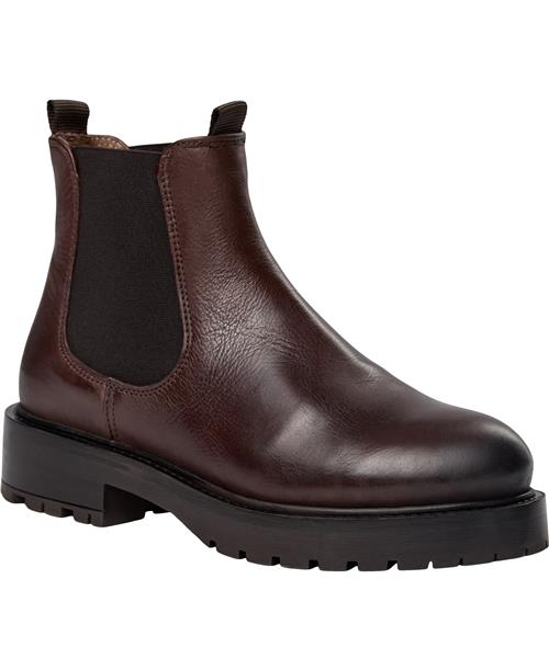 Se Pavement Marit Kvinde Brown Chelsea Boots Str 40 - Læder hos Magasin ved Magasin