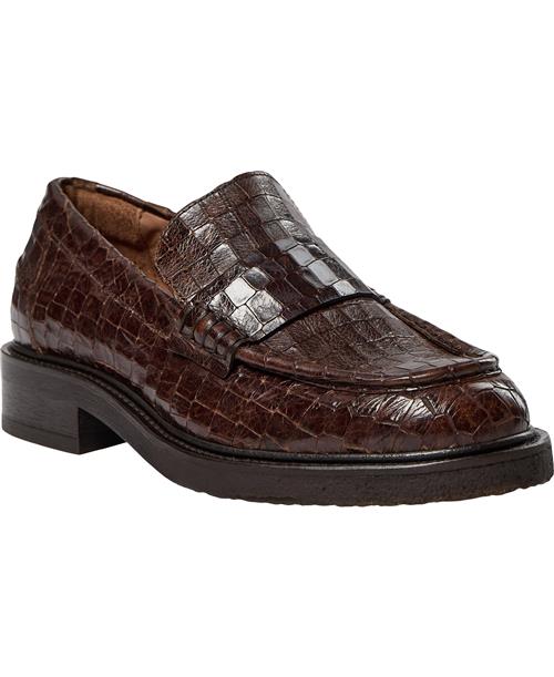 Billi Bi Sko A7030 Kvinde Brun Loafers Str 41 - hos Magasin