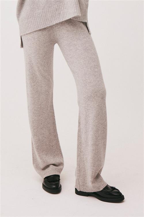 Magasin du Nord Collection Magasin Classic 8 100 Cashmere Kvinde Light Grey Melange Sweatpants Str L Cashmere