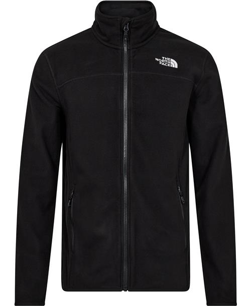 The North Face M 100 Glacier Full ZIP EU Glacier Mand Tnf Black-npf Fleece Str XS - hos Magasin