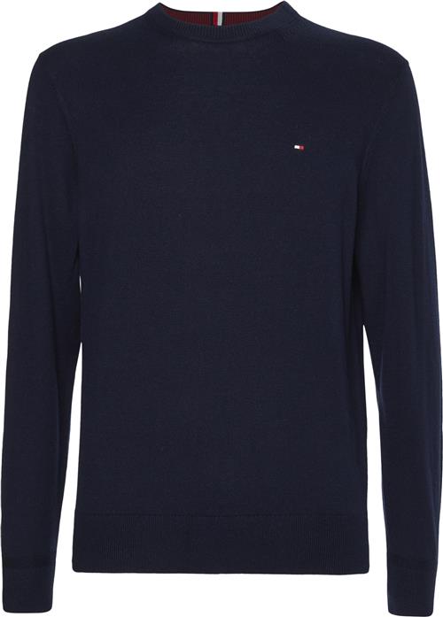 Tommy Hilfiger Pima ORG CTN Cashmere Crew Neck Mand Desert Sky Sweaters Str XL Cashmere - hos Magasin