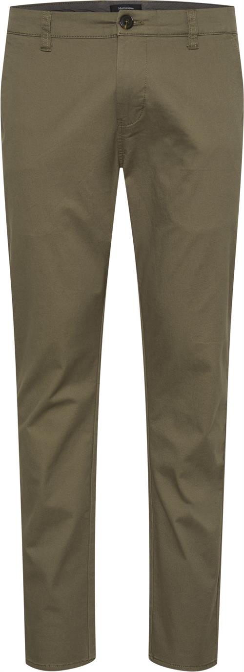 Matinique Paul New Chino Mand Brown Soil Chinos Str W34 / L34 - hos Magasin