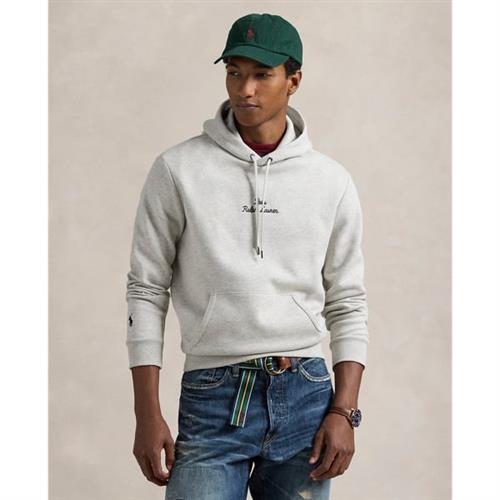 Se Polo Ralph Lauren 30/1 Double KNT Cvclsl-sws Mand Grå Hoodies Str L - hos Magasin ved Magasin