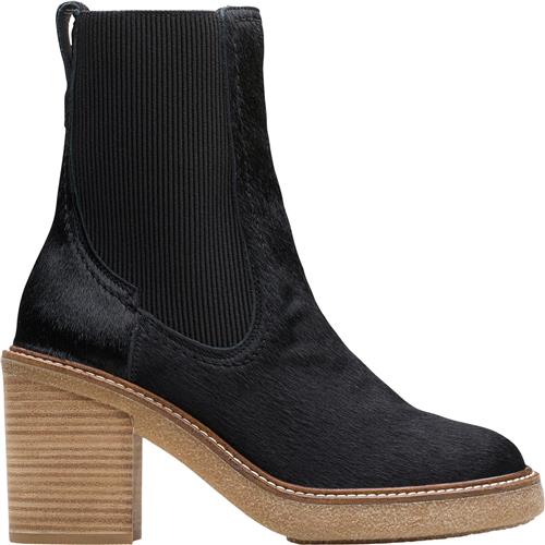 Se Clarks Originals Cassiano Top D Kvinde Black Interest Støvletter Str 39 - hos Magasin ved Magasin