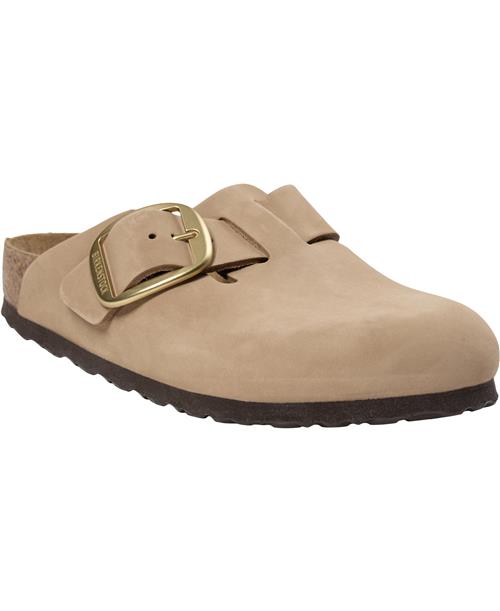 Se Birkenstock Boston Big Buckle Lenb Sandcastle Kvinde Sandcastle Slip-ins Str 40 - hos Magasin ved Magasin