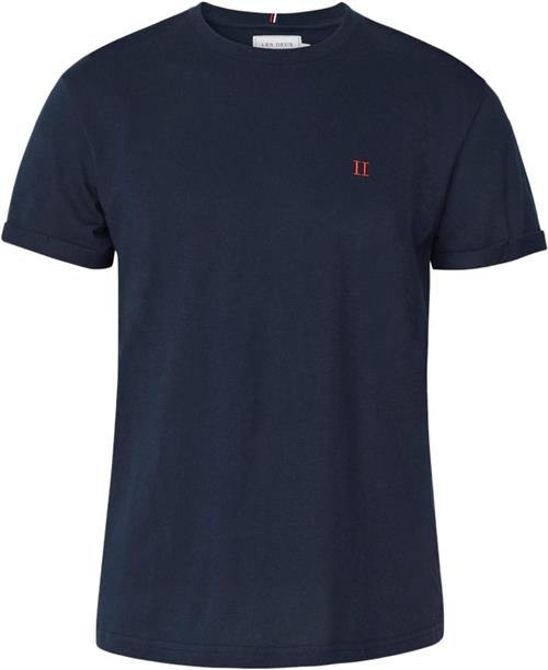 Se Les Deux Nørregaard Tshirt Mand Blå Kortærmede T-shirts Str XS - Bomuld hos Magasin ved Magasin