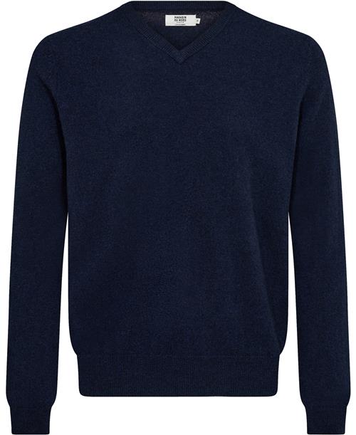 Se Magasin du Nord Collection Magasin Mads 1 100% Cashmere Mand Navy Sweaters Str L Cashmere ved Magasin